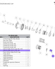 R6 Rear Hub Parts